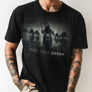 Round Cotton T Shirt | Ride Your Dream