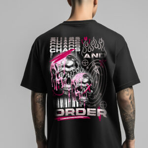 Raara Embrace the Chaos Oversized T-Shirt – Premium Graphic Edition