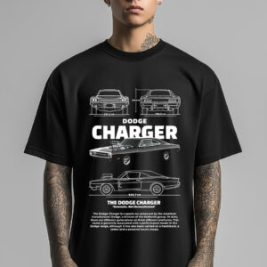 Dodge Charger 1970 Muscle Car Graphic Tee