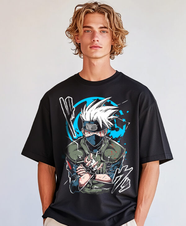 Raara Naruto Run Oversized T-Shirt – Ultimate Anime Edition