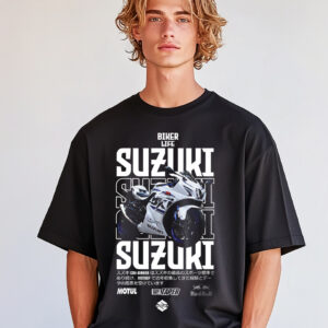 Suzuki Racer Street-Style Bike T-Shirt