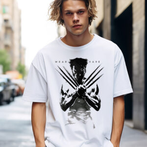 Raara Wolverine Claws Out Oversized T-Shirt – Marvel Style Edition