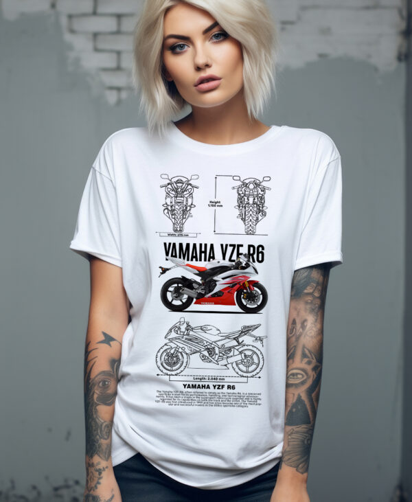 Raara Yamaha YZF-R6 Superbike Vibes Oversized T-Shirt