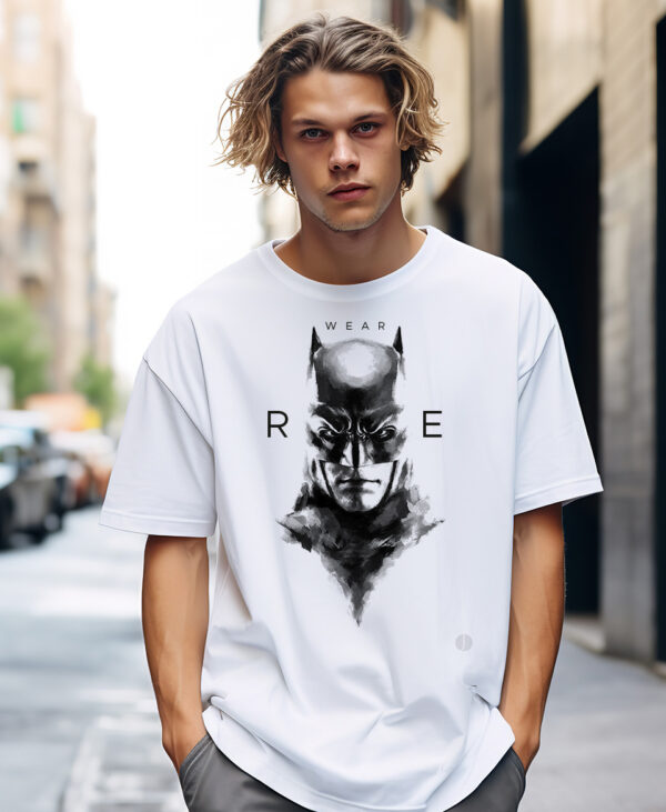 Raara Dark Knight Oversized T-Shirt – Batman Inspired