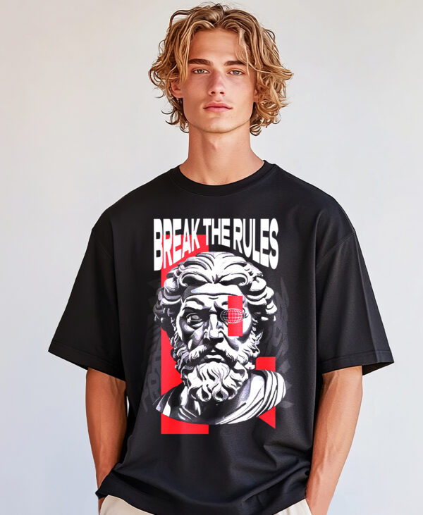 Raara No Rules Allowed Oversized T-Shirt – Bold Attitude Edition
