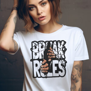 Raara Break the Rules Oversized T-Shirt – Statement Street Edition