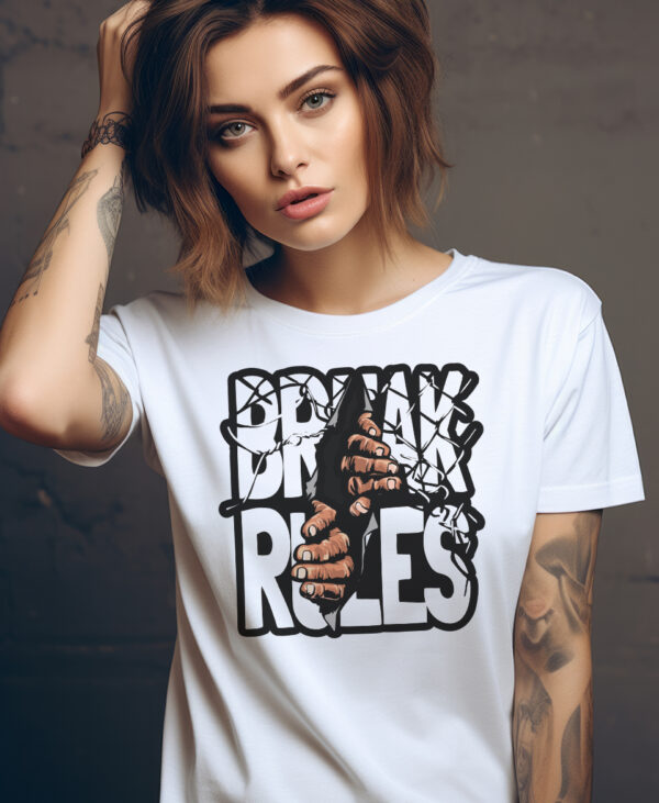 Raara Break the Rules Oversized T-Shirt – Statement Street Edition