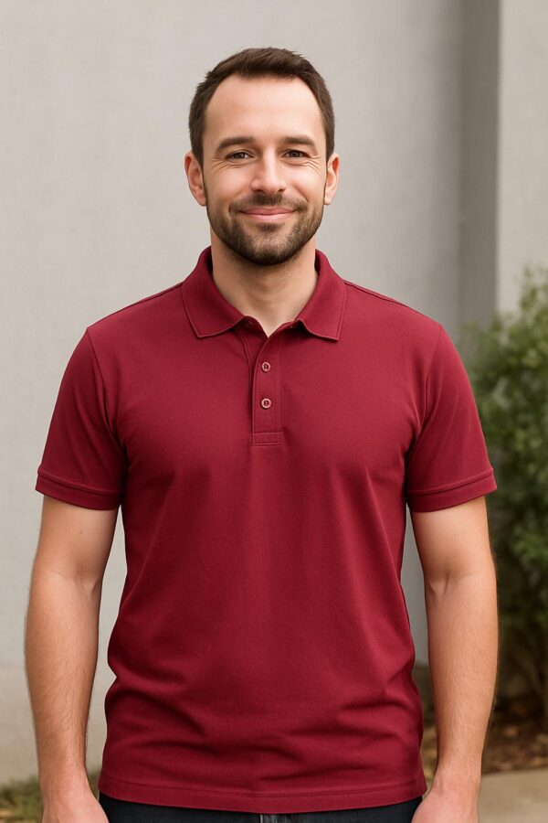 Premium Polo Maroon Color Unisex