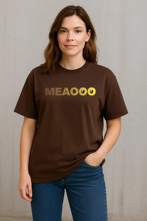 MEAOoo printed Oversized T-Shirt – Pure cotton