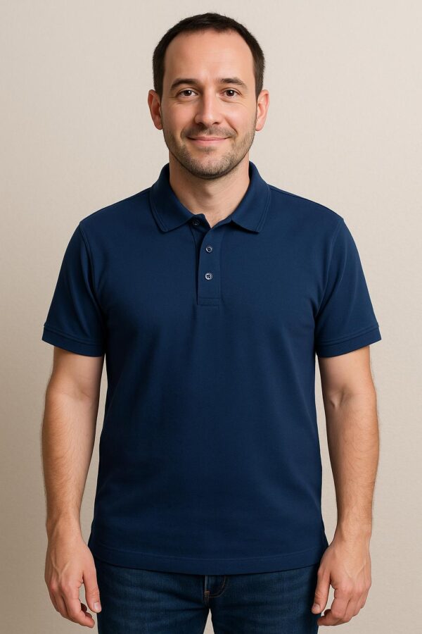 Premium Polo Navy Blue Color Unisex