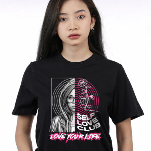 Raara Self Love Club Oversized T-Shirt – Wear Your Worth Edition