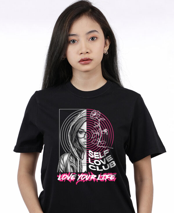Raara Self Love Club Oversized T-Shirt – Wear Your Worth Edition