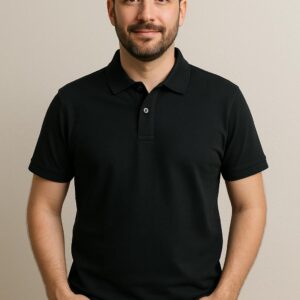 Premium Polo Black Color Unisex